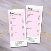 モダンエレガントバラ白フェイク金ゴールド線サロン ラックカード