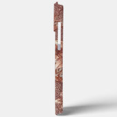 モダンエレガントバラ金ゴールドと花模様8 Case-Mate iPhoneケース (裏面 / 左)