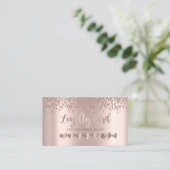 モダンエレガントバラ金ゴールドハート ロイヤリティカード (スタンド正面)