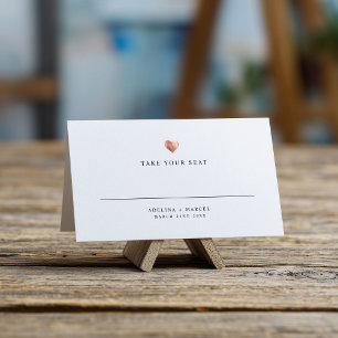 モダンエレガントバラ金ゴールド結婚のテーブル座席表 プレイスカード