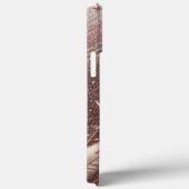 モダンエレガントバラ金ゴールド花模様7 Case-Mate iPhoneケース (裏面 / 右)