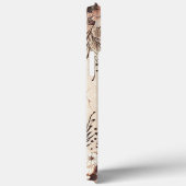 モダンエレガントバラ金ゴールド花模様 Case-Mate iPhoneケース (裏面 / 右)