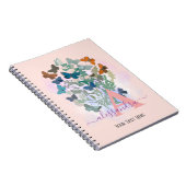 モダンエレガントバラ ノートブック (右側)