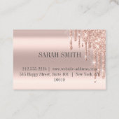 モダンエレガントバラ 名刺 (裏面)