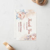 モダンエレガントパーソナライズされたシンプル結婚の写真 ノートカード (正面/裏面インサイチュ)