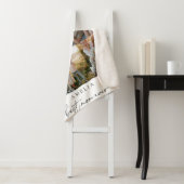 モダンエレガントパーソナライズされた写真家族 シェルパブランケット (インサイチュ)