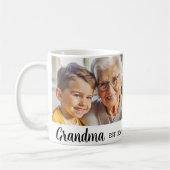 モダンエレガントパーソナライズされた写真 コーヒーマグカップ (左)