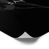 モダンエレガントビクトリアン歓迎ポスター ポスター (角)