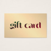 モダンエレガントフェイク金ゴールドはっきりしたサロン (正面)