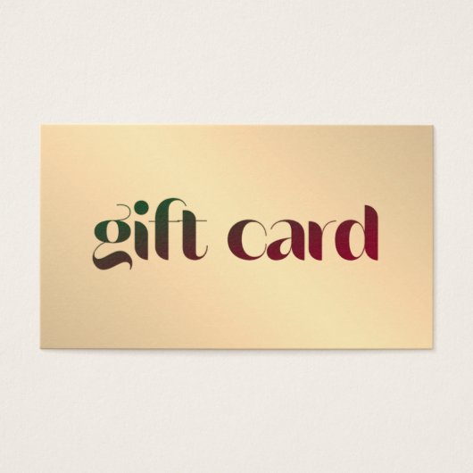 モダンエレガントフェイク金ゴールドはっきりしたサロン (正面)