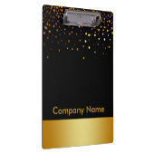 モダンエレガントフェイク金ゴールド箔 クリップボード (右)