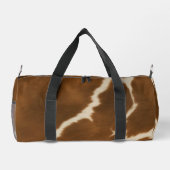 モダンエレガントフェイク革コレクション ダッフルバッグ (裏面)