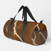 モダンエレガントフェイク革コレクション ダッフルバッグ (右コーナー)