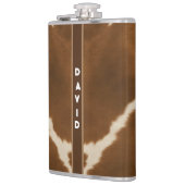 モダンエレガントフェイク革コレクション フラスク (左)