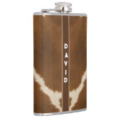 モダンエレガントフェイク革コレクション フラスク (右)