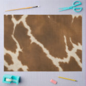 モダンエレガントフェイク革コレクション 薄葉紙 (クラフト)