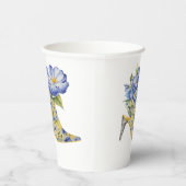 モダンエレガントフローラハイヒール 紙コップ (右)