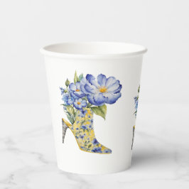 モダンエレガントフローラハイヒール 紙コップ