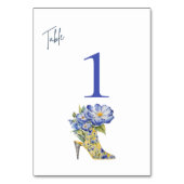 モダンエレガントフローラヒール テーブルナンバー (裏面)