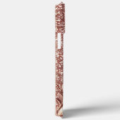 モダンエレガントフローラ曲線10のバラ金ゴールド Case-Mate iPhoneケース (裏面 / 右)