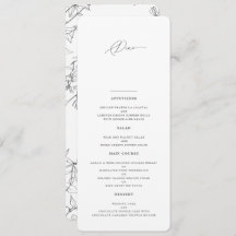 モダンエレガントフローラ線結婚芸術