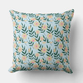 モダンエレガントフローラ クッション (正面)