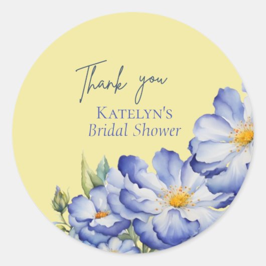 モダンエレガントフローラ ラウンドシール (正面)