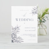 モダンエレガントフローラ 招待状 (スタンド正面)