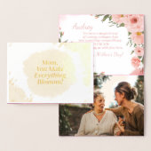 モダンエレガントフローラ 箔カード (ディスプレー)