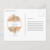 モダンエレガントプアスの草テラ救コタd 案内ポストカード (裏面)