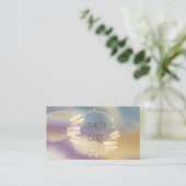 モダンエレガントプロフェッショナルカラフル ロイヤリティカード (スタンド正面)