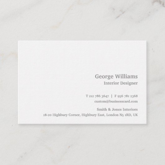 モダンエレガントプロフェッショナル 名刺 (正面)