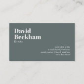 モダンエレガントプロフェッショナル 名刺 (正面)