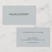 モダンエレガントプロフェッショナル 名刺 (正面/裏面)