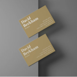 モダンエレガントプロフェッショナル 名刺