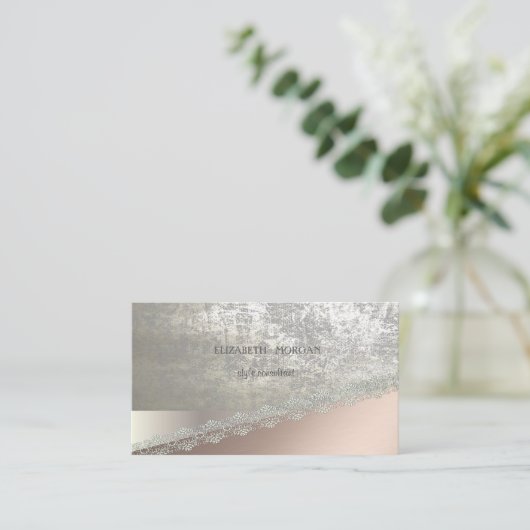 モダンエレガントプロフェッショナル 名刺 (スタンド正面)