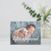 モダンエレガントベビー ポストカード (スタンド正面)