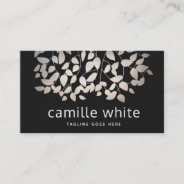 モダンエレガントペーター銀葉製品 名刺