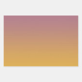 モダンエレガントミニマルグラデーションピンク・ブルー・グリーン ラッピングペーパーシート (正面3)