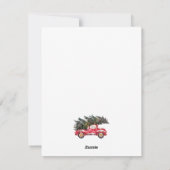 モダンエレガントミニマルテンプレート シーズンカード (裏面)