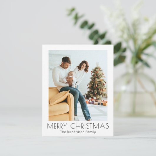 モダンエレガントミニマルテンプレート シーズンカード (スタンド正面)