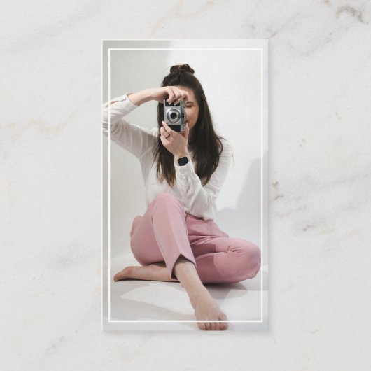 モダンエレガントミニマルプロフェッショナル 名刺 (裏面)