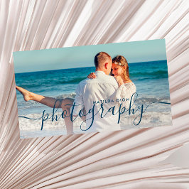 モダンエレガントミニマル写真シンプル撮影 名刺