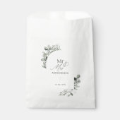 モダンエレガントミニマル植物ユーカリ フェイバーバッグ (正面)