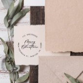 モダンエレガントミニマル脚本ユニーク ラバースタンプ