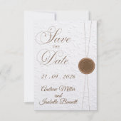 モダンエレガントミニマ結婚リスト サンキューカード (正面)