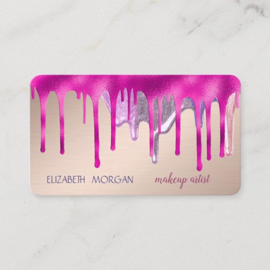 モダンエレガントメイクアーティスト 名刺 (正面)