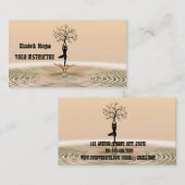 モダンエレガントヨガ名刺 名刺 (正面/裏面)