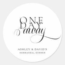 モダンエレガントリハーサルディナー