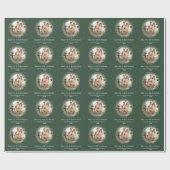 モダンエレガントリース ラッピングペーパー (フラット)